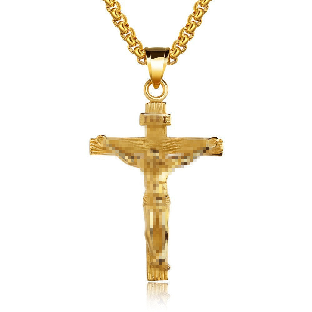 Wholesale Retro Lion Head Owl Thor Hammer Devil Eye Three One Knot Arrow Necklace